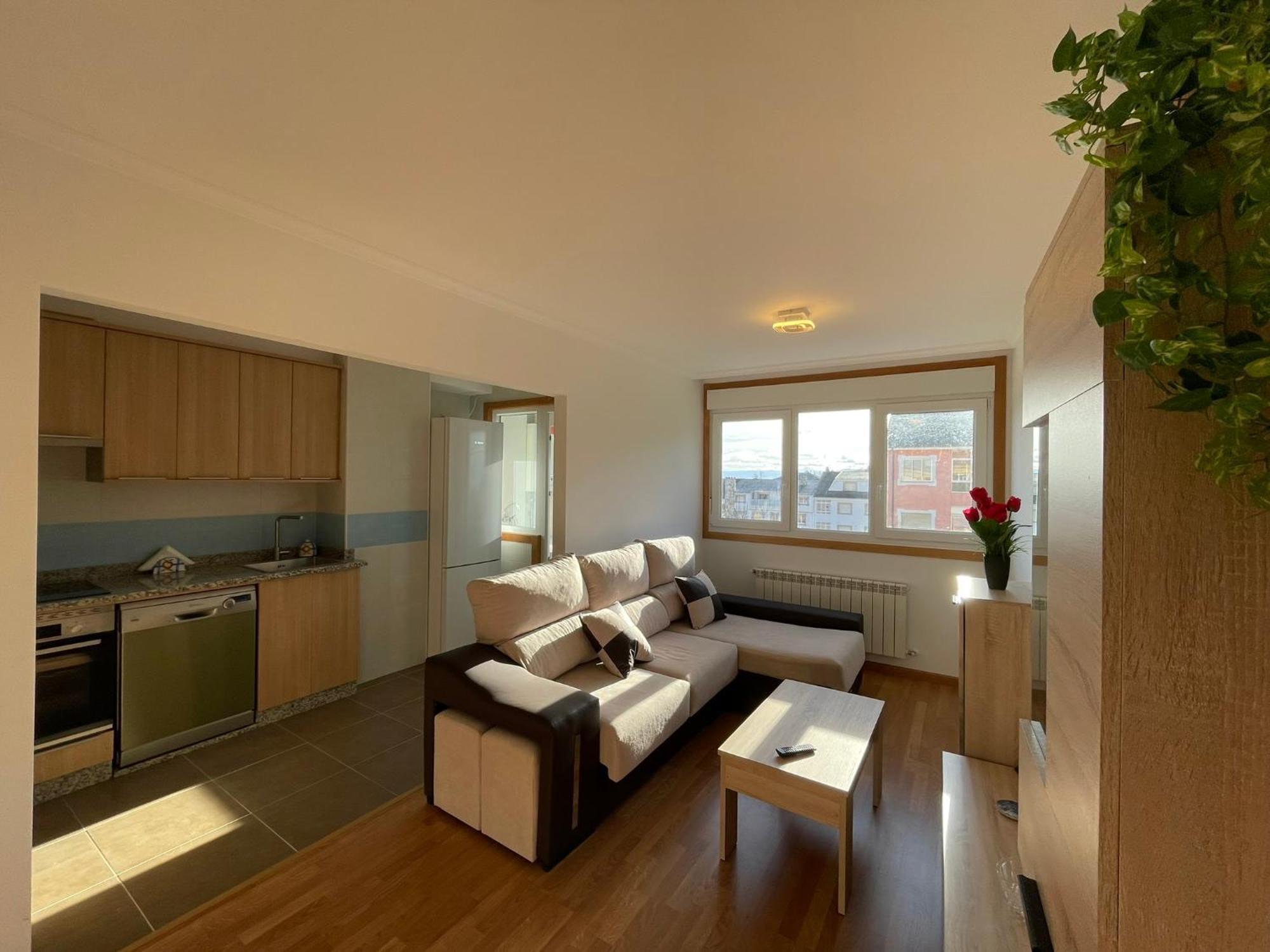 Apartamento Nuevo En Burela - A Marina, Galicia Kültér fotó